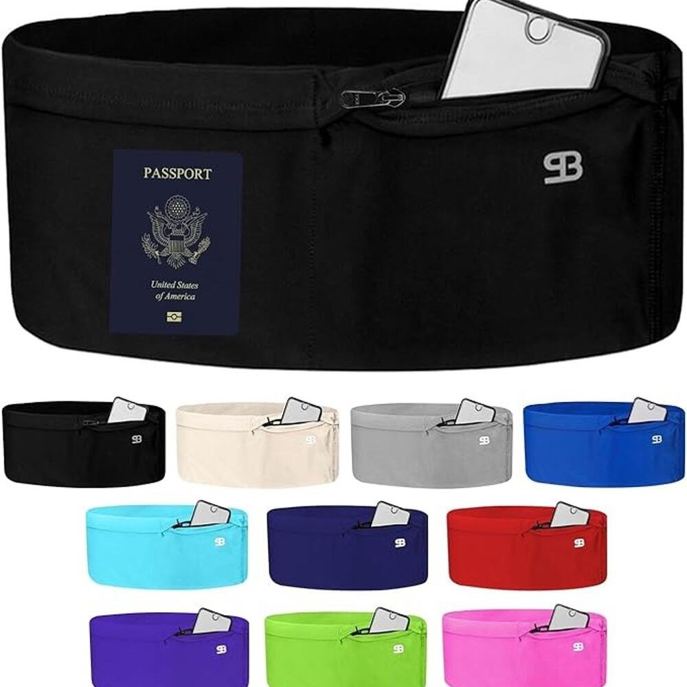 StashBandz NWT Running Belt - Size M Black